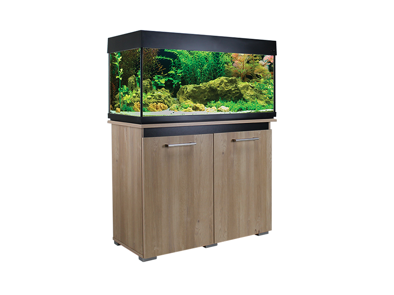 Aqua One Aqua One AquaVogue 135 Aquarium & Cabinet /Filter Kits Black/Oak/White Fish Tank 